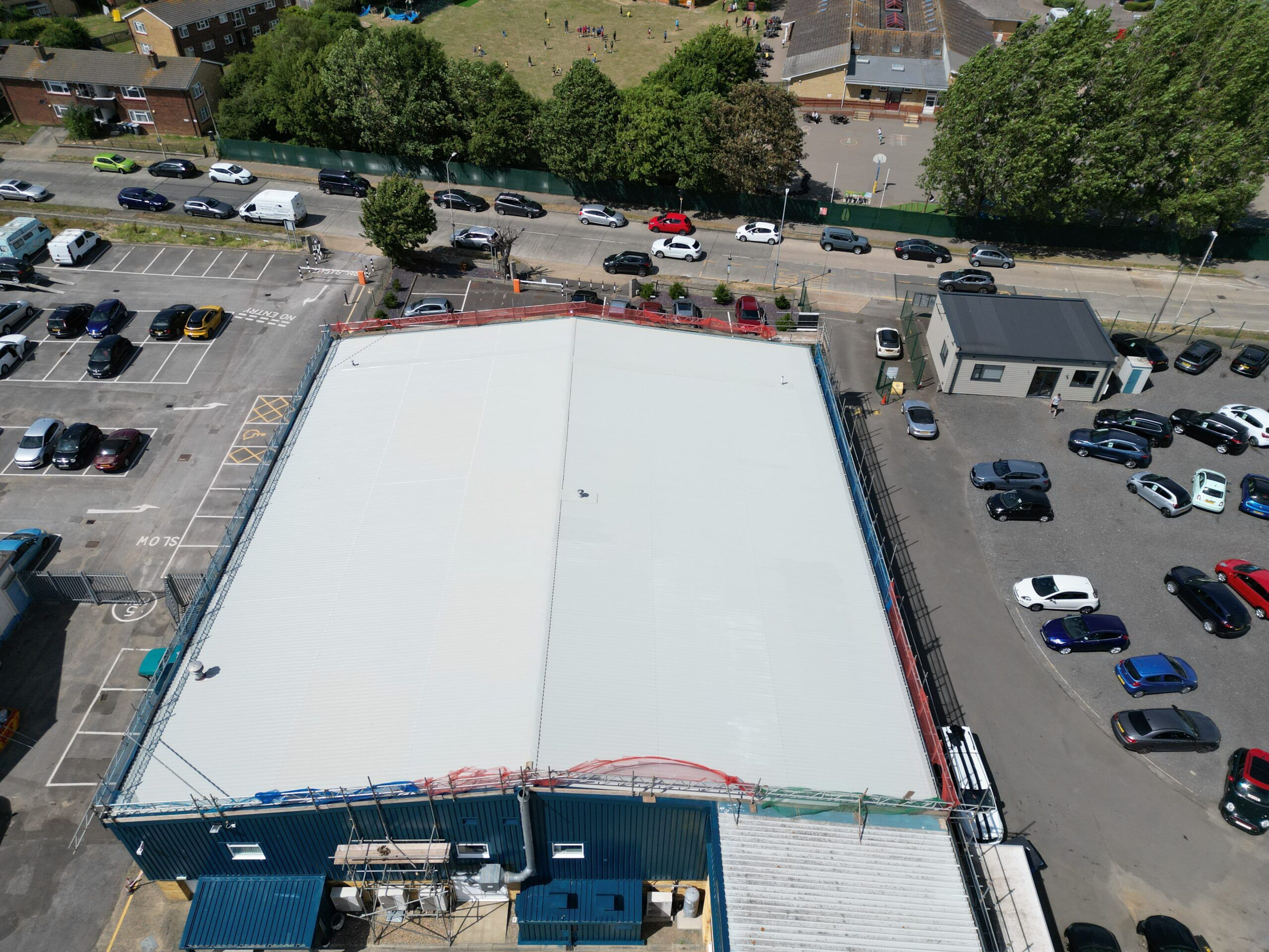 Commercial and industrial roof coating by Storm Coatings