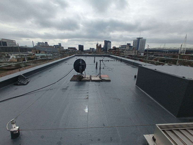 Storm Coatings roof refurbishment project