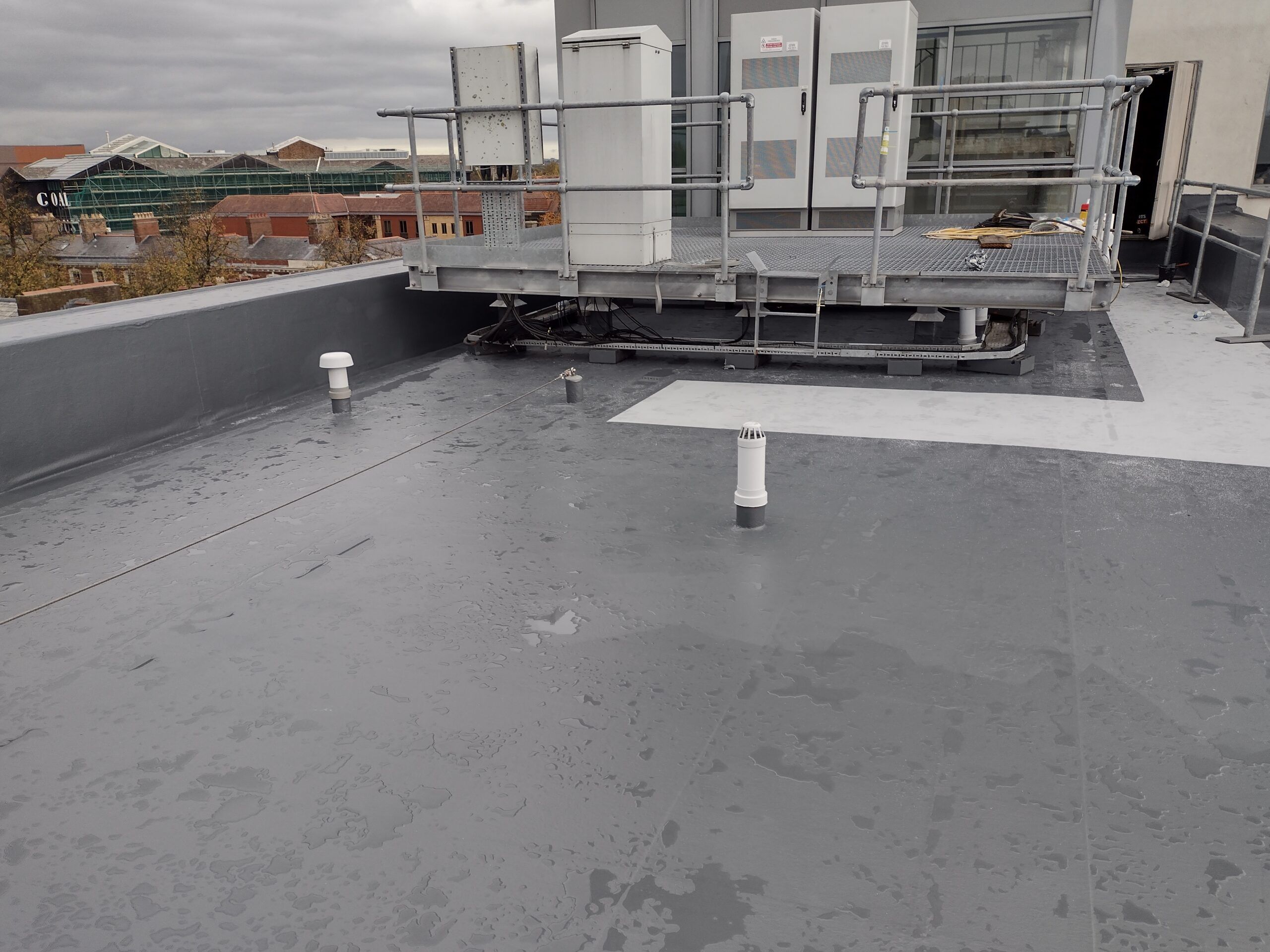 Commercial and industrial roof coating by Storm Coatings