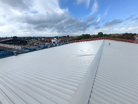 Storm Coatings roof refurbishment project